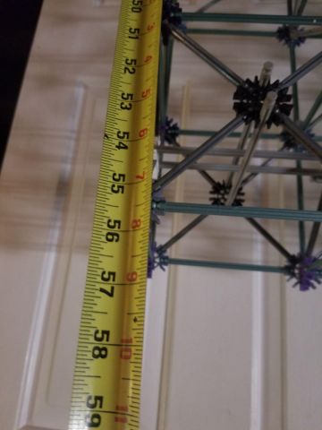 Measurement of section 4 base tower