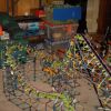 Steel splinter constuction