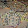 Steel splinter constuction