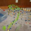 Steel splinter constuction