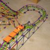 Station-in-construction, lift hill, and turn