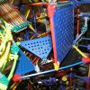 The trampoline and basket
