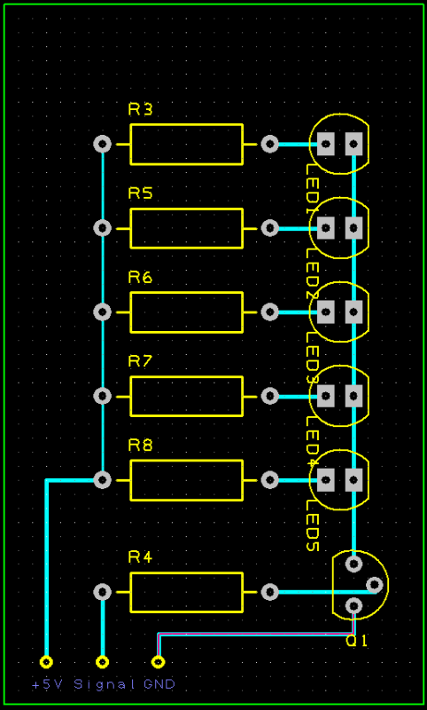 Transistor and LED