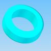 Light Blue Spacer Render