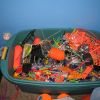 1 of my large knex buckets