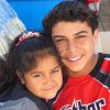 My sister and me