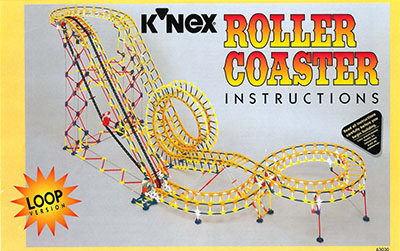 K'NEX Firestorm Freefall Coaster 51539 Instructions USA 1 for sale online 